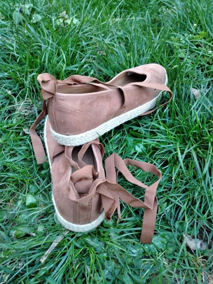 Ballerine beige foncé - photo numéro 4