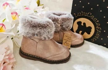 Bottes Bottines Zip Fourrure Extérieur Lulu Castagnette T22