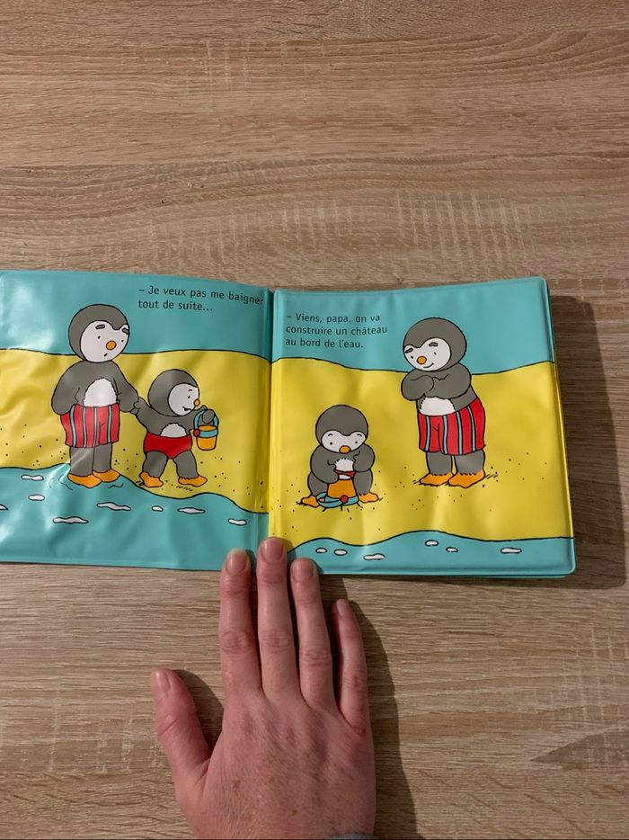 Livre de bain T’choupi à la mer - photo numéro 3