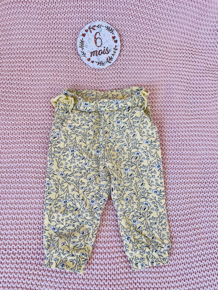 Pantalon jaune 6 mois