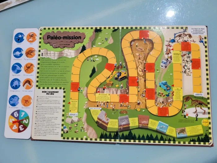 Livre Jeu 🦕 Les Dinosaures sur un plateau 🦖 (81) - photo numéro 7