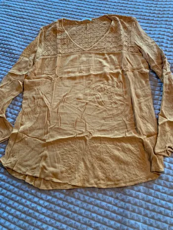 Blouse moutarde