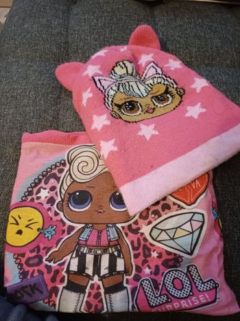 Bonnet+tour de cou lol