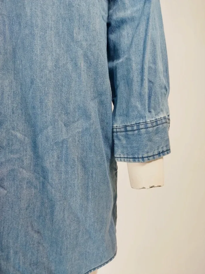 Tunique en jean - Mango taille S A172 - photo numéro 5