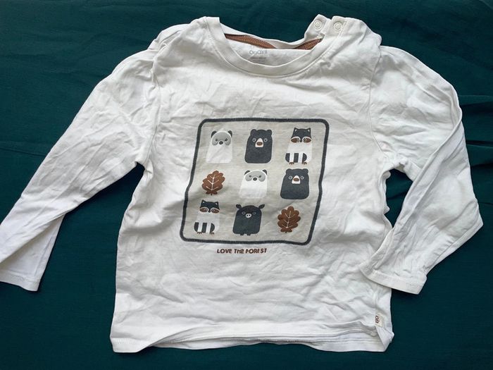 Lot 4 tee shirt manche longue - photo numéro 4