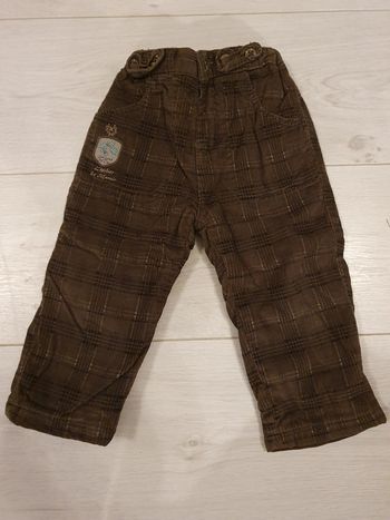 Pantalon Épais Sergent Major 18 mois