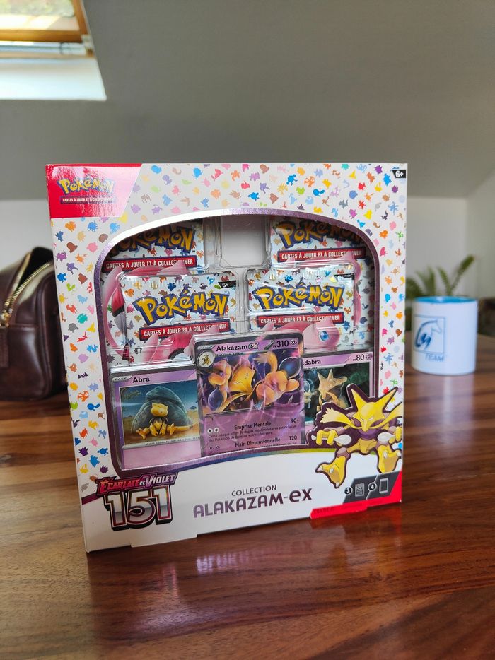 Coffret alakazam pokémon 151 - photo numéro 2