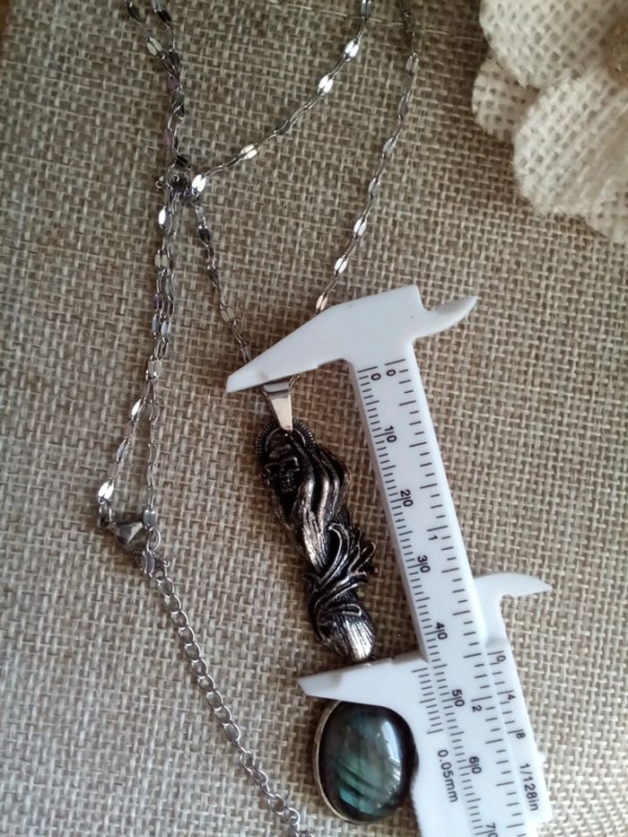 Collier labradorite - photo numéro 4