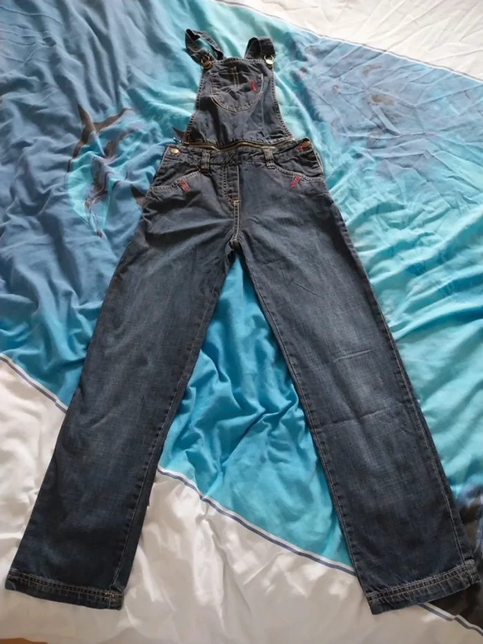 Salopette en jean garçon 8 ans Tex kids