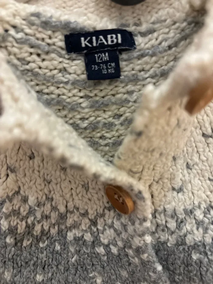 Gilet 12 mois Kiabi - photo numéro 4