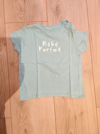 T-shirt manches courtes 24 mois