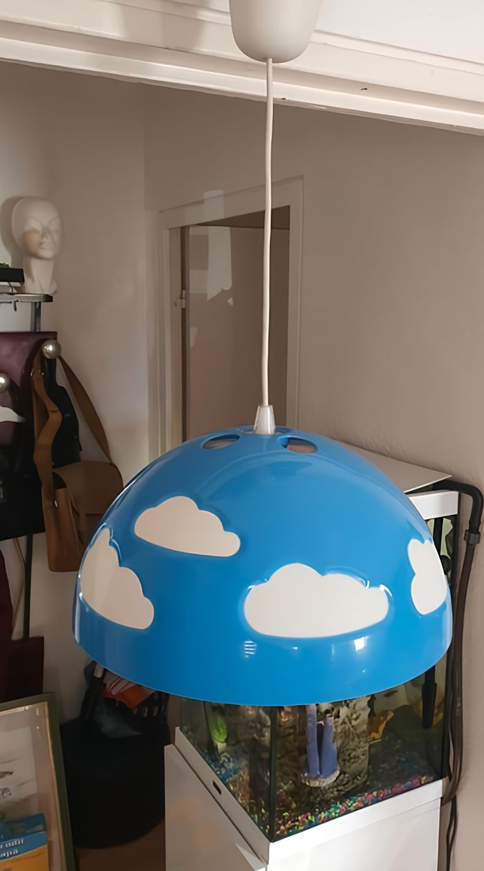 Lampe nuage Ikea Skojig comme neuf - photo numéro 2