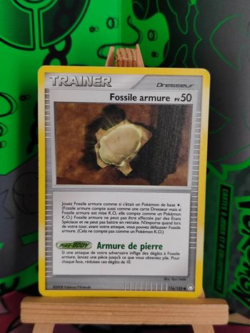 Fossile armure pv 50 116/123 Trésors Mystérieux