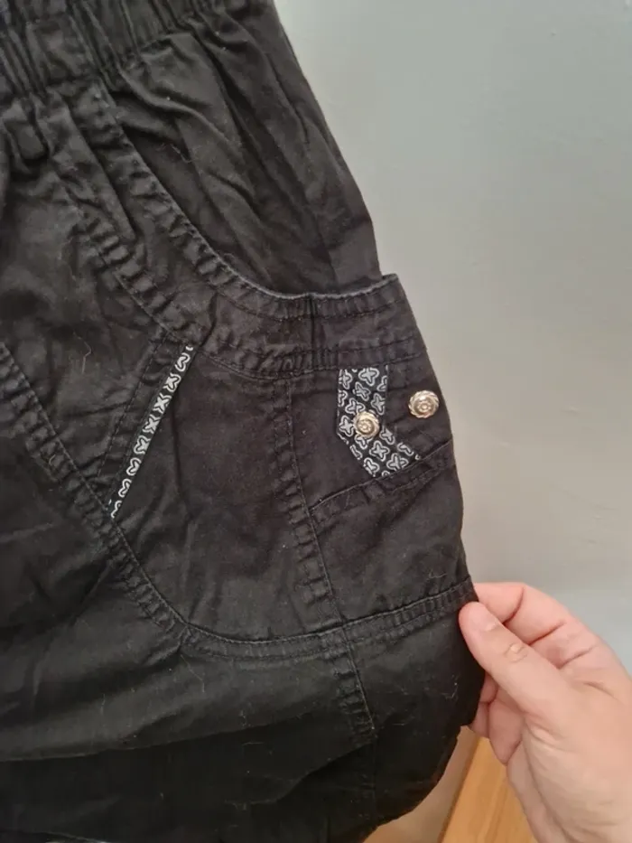 Pantacourt jegging noir taille 46 - photo numéro 2