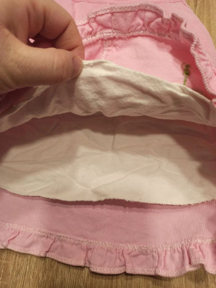 Robe en velours 9 mois - photo numéro 2