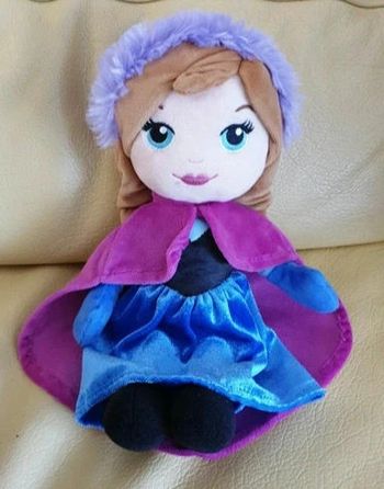 Poupée chiffon Princesse Anna tissu