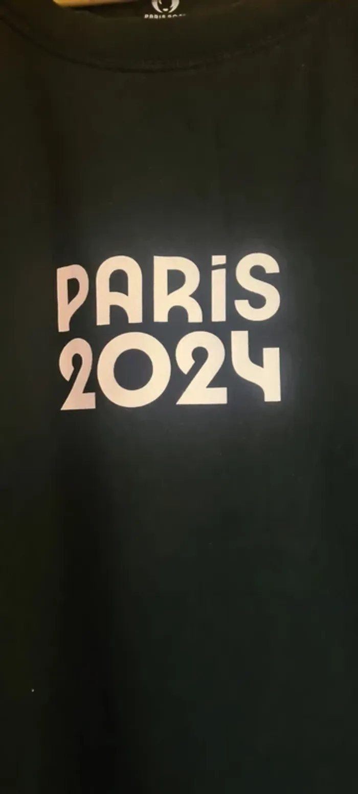T-shirts Paris 2024 noir - photo numéro 2