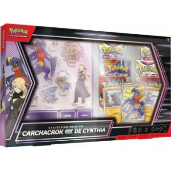 Pokémon - Coffret Carchacrok EX de Cynthia - (6 boosters)