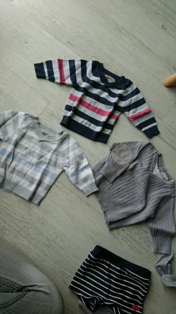 Lot de 3 pull
