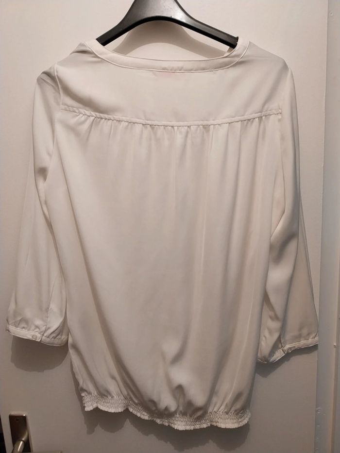 Tunique blanche légère- taille 36/38 - photo numéro 2