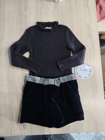Ensemble chic fille 4 ans catimini en très bon état