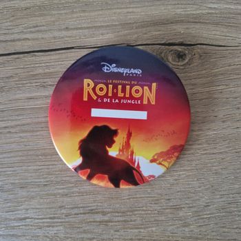 Badge Le Roi Lion