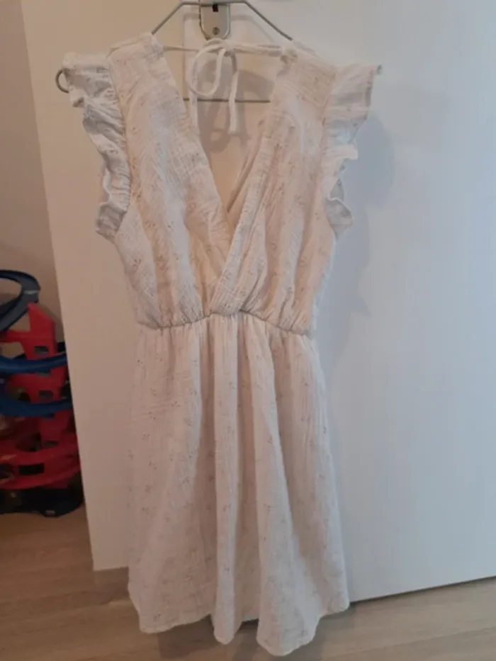 Robe blanc cassé - photo numéro 2