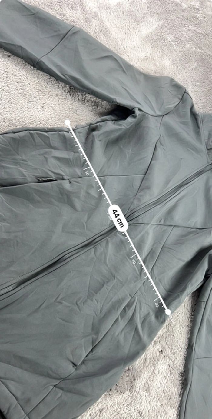 Manteau Imperméable Champion Gris – Femme Taille M - photo numéro 4