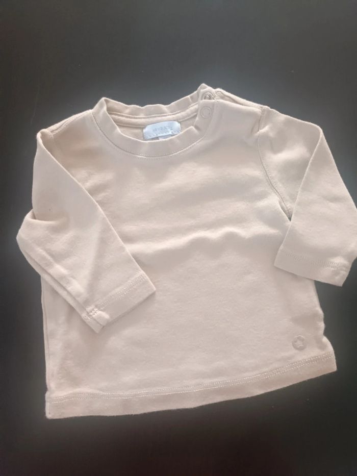 Tee shirt manches longues Tex 3 mois