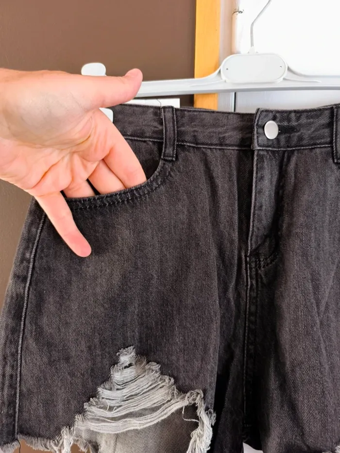 Short gris foncé femme XL - photo numéro 6