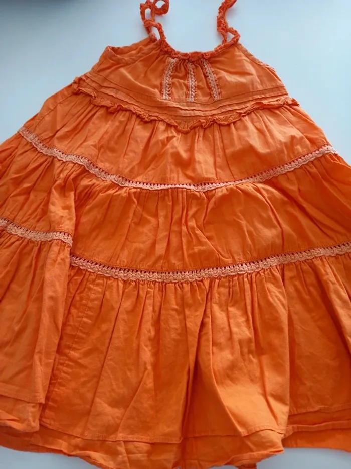 Robe orange Okaou