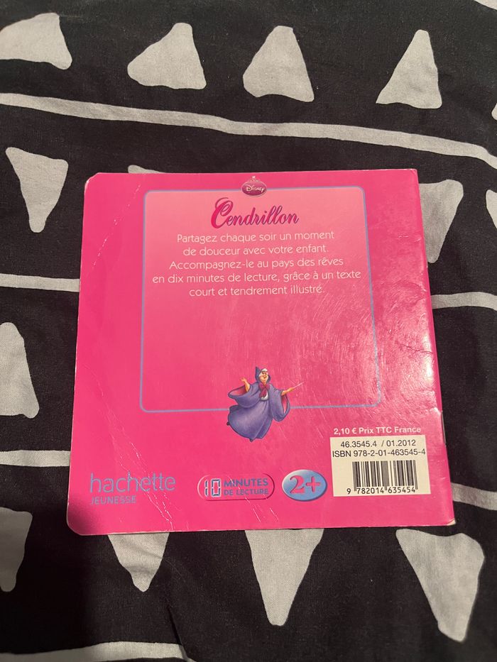 Livre enfant Disney mon histoire du soir cendrillon la bague de saphir - photo numéro 2