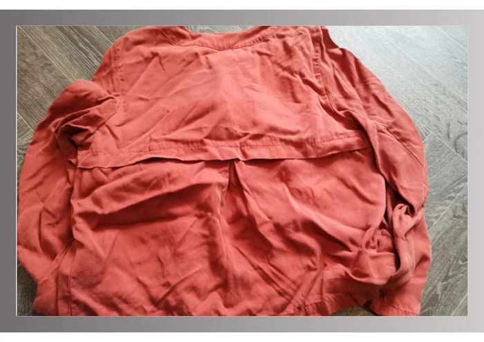 veste Camaieu couleur brique taille 38 femme - photo numéro 3