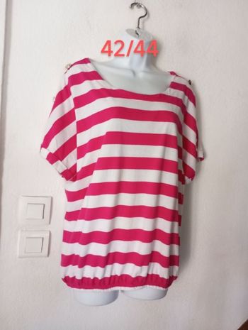 Tee shirt coton femme 42/44