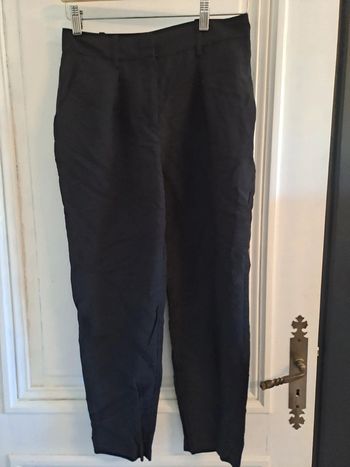 Pantalon promod en lin et lyocell