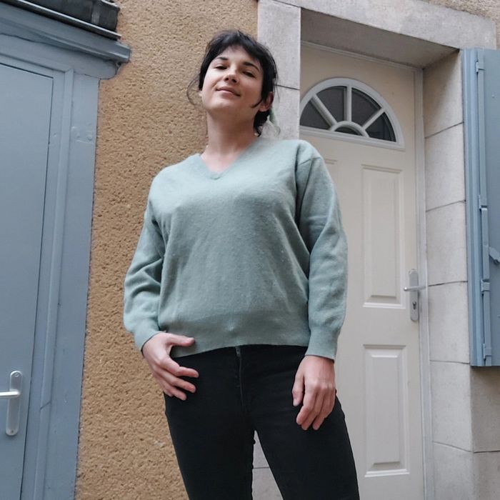 Magnifique pull taille M laine