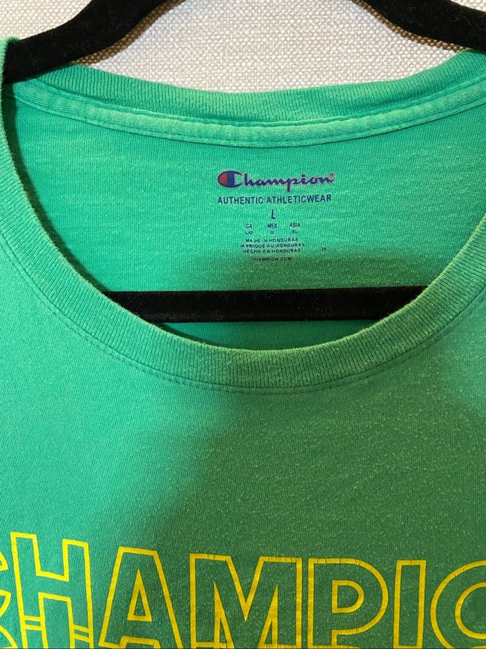 Domine le Style avec ce  t-shirt Champion L  ! - photo numéro 2