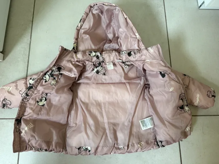 Doudoune H&M Minnie taille 92cm - photo numéro 4