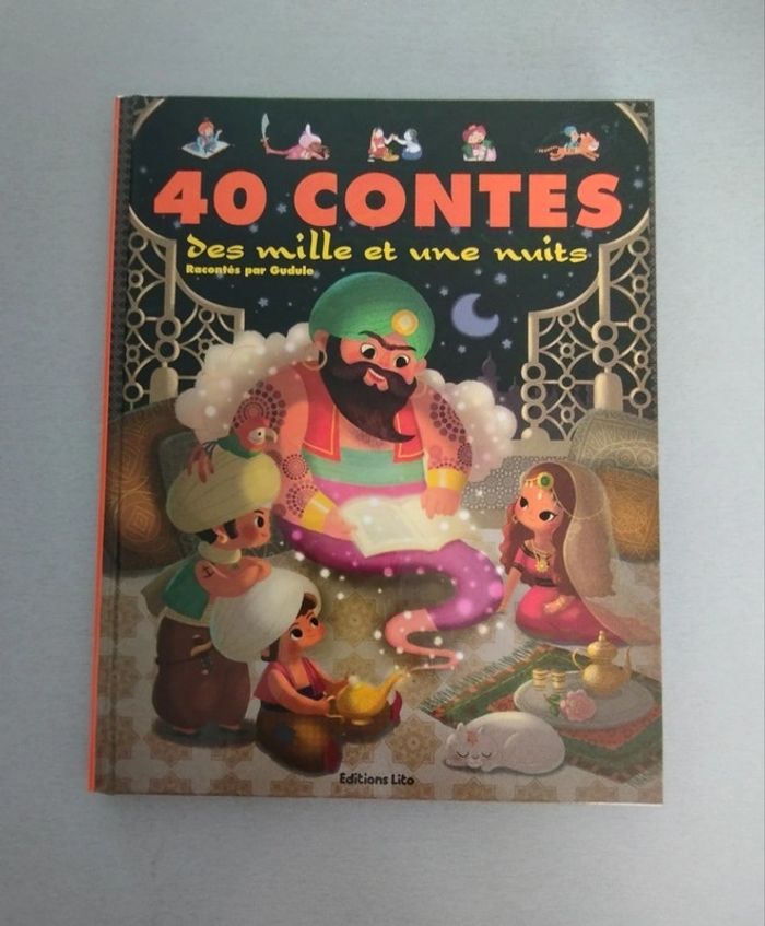 Livre de 40 contes des mille et une nuits