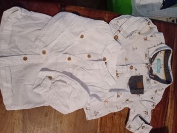 Lot 2 de chemises 3mois