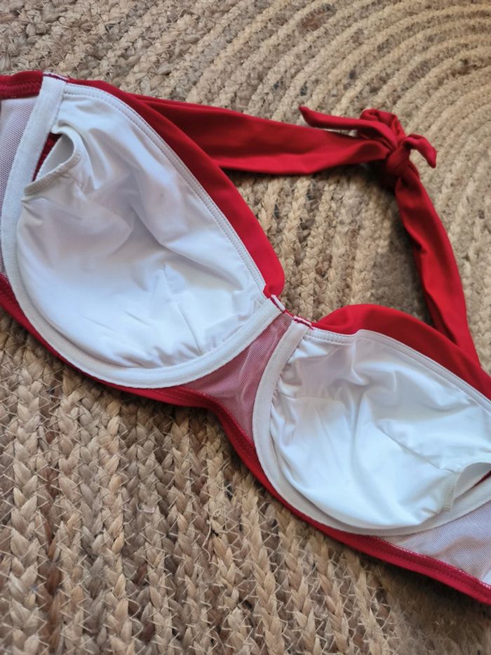 🌺 Sublime haut de maillot de bain Abecita – Taille 38, Bonnet E – Neuf avec étiquettes ! 🌺 - photo numéro 3