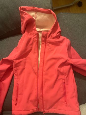 Manteau imperméable doublé avec capuche