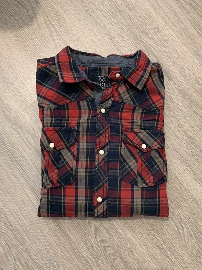 Chemise carreaux Homme - photo numéro 2