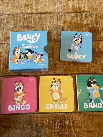 Mini bibliothèque Bluey