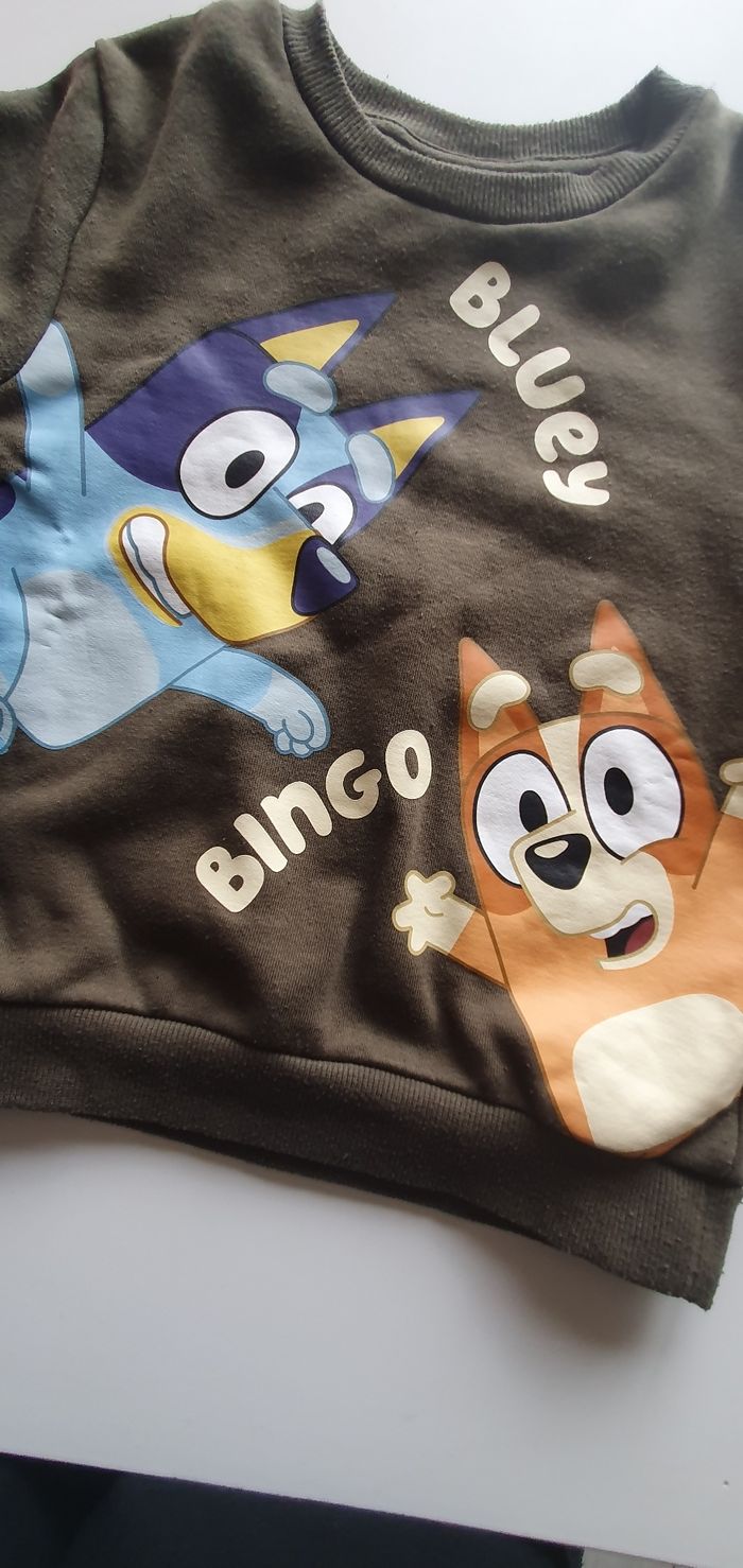 Sweat-shirt Bluey 3-4 ans - photo numéro 3