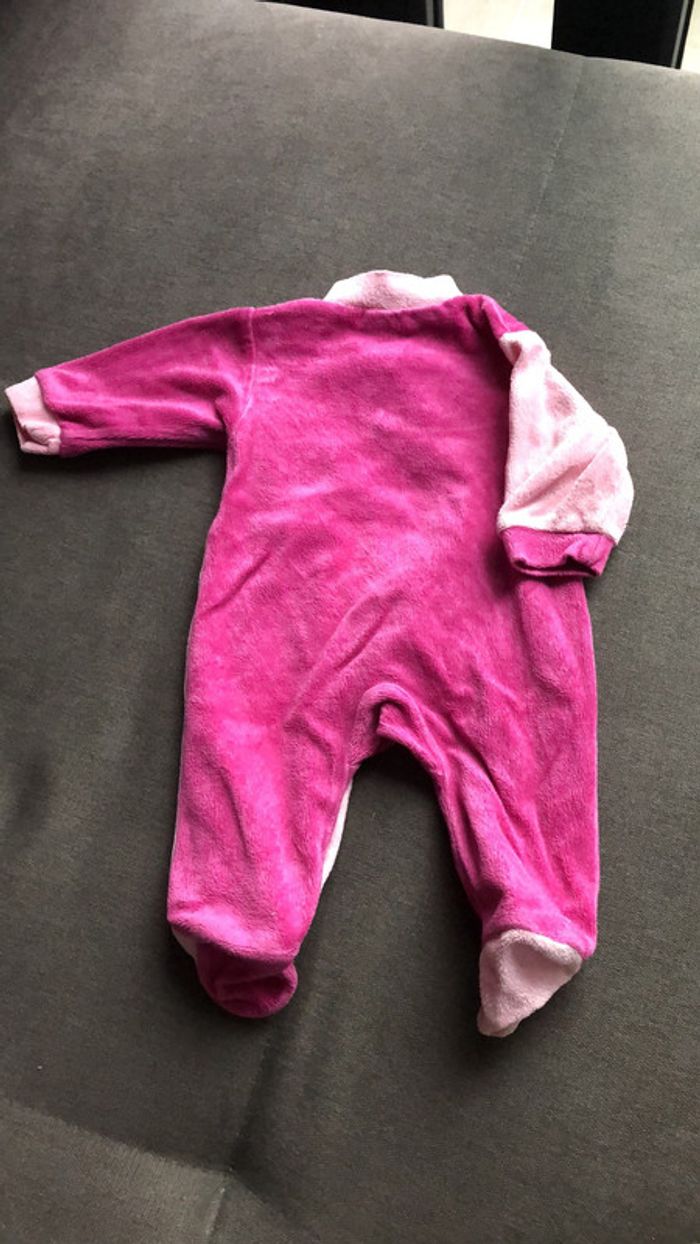 Pyjama rose 1 mois - photo numéro 3