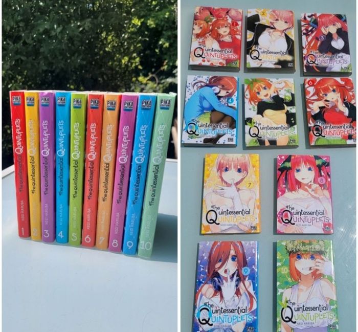 Manga The Quintessential Quintuplets tomes 1 à 10, Pika Édition