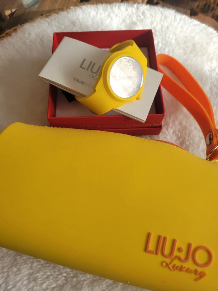 Montre liu jo luxury jaune TLJ277 - photo numéro 4