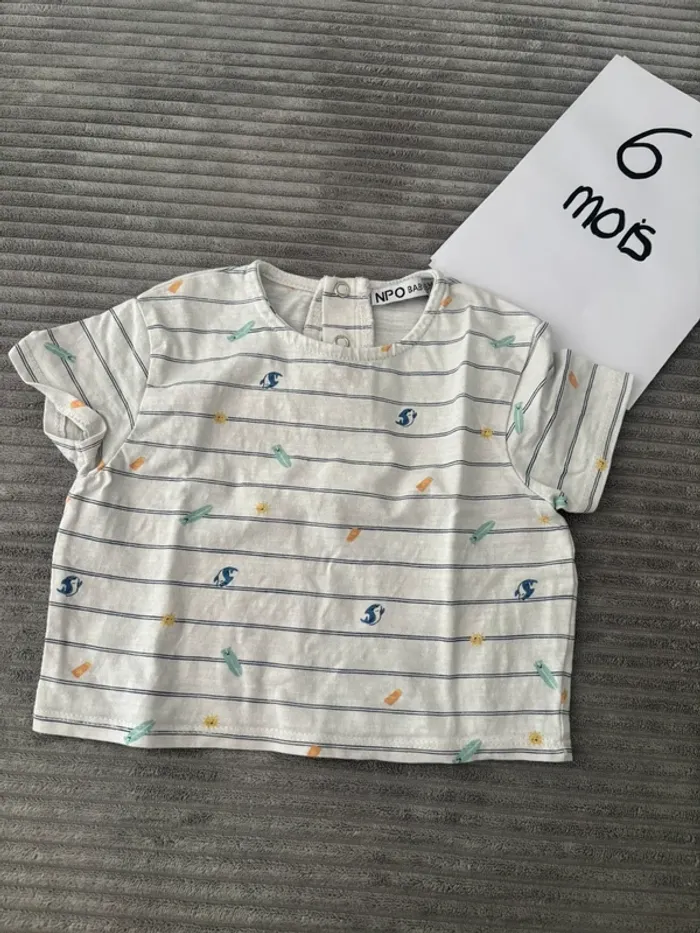 Tee shirt NPO Baby - 6 mois