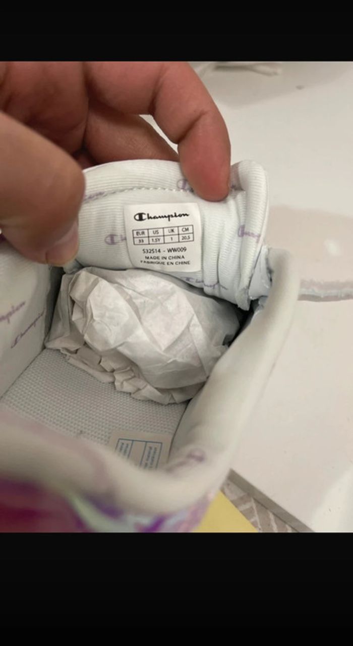 Baskets pour enfant de la marque Champion, neuf - photo numéro 6